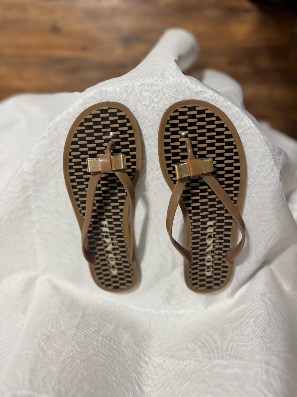 Coach Flip Flops